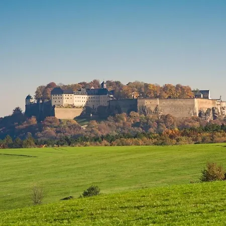 Nyaraló Haentzschelstiege - Haus Kaiserkrone Schöna